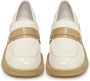 Cesare Gaspari Lakleren loafers Beige Dames - Thumbnail 7