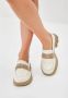 Cesare Gaspari Lakleren loafers Beige Dames - Thumbnail 8