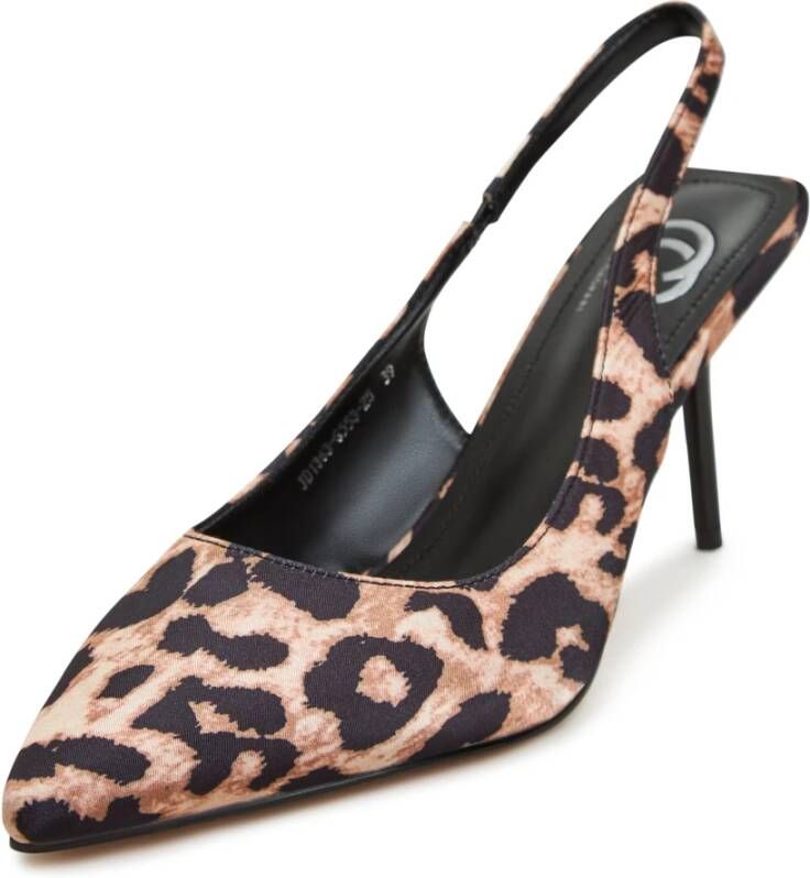 Cesare Gaspari Leopard High Heeled Pumps Brown Dames