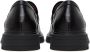 Cesare Gaspari Leren Blokhak Loafers Black Dames - Thumbnail 4