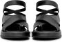 Cesare Gaspari Leren Plateau Sandalen Zwart Black Dames - Thumbnail 5