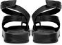 Cesare Gaspari Leren Plateau Sandalen Zwart Black Dames - Thumbnail 7