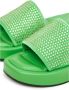 Cesare Gaspari Leren Platform Muiltjes Green Dames - Thumbnail 6