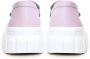 Cesare Gaspari Leren Urban Platform Loafers Roze Pink Dames - Thumbnail 7