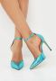 Cesare Gaspari Luxe hoge hakken pumps Blauw Blue Dames - Thumbnail 8