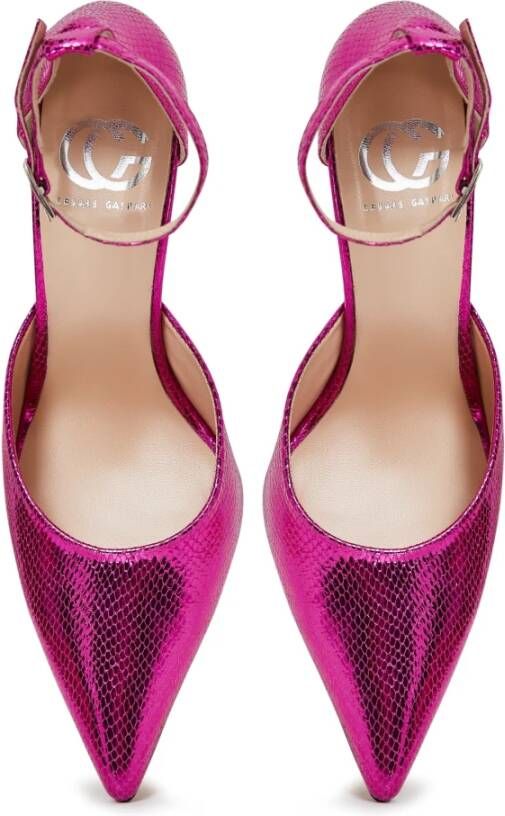 Cesare Gaspari Luxe hoge hakken pumps Roze Pink Dames