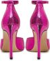 Cesare Gaspari Luxe hoge hakken pumps Roze Pink Dames - Thumbnail 9