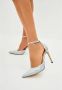 Cesare Gaspari Luxe hoge hakken pumps Zilver Gray Dames - Thumbnail 5