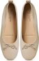 Cesare Gaspari Luxe Leren Ballerina Beige Dames - Thumbnail 7