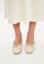 Cesare Gaspari Luxe Leren Ballerina Beige Dames - Thumbnail 8