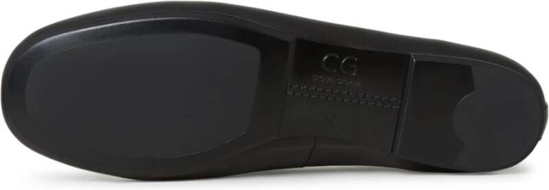 Cesare Gaspari Luxe Leren Ballerina's Zwart Black Dames