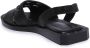 Cesare Gaspari Luxe Leren Sandalen Black Dames - Thumbnail 5