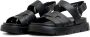 Cesare Gaspari Luxe Plateau Sandalen Black Dames - Thumbnail 2