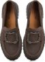 Cesare Gaspari Luxe Platform Loafers Bruin Brown Dames - Thumbnail 4