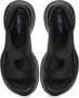 Cesare Gaspari Luxe Platform Sandalen Black Dames - Thumbnail 4