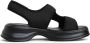 Cesare Gaspari Luxe Platform Sandalen Black Dames - Thumbnail 6