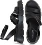 Cesare Gaspari Luxe Platform Sandalen Black Dames - Thumbnail 9