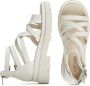 Cesare Gaspari Luxe Platform Sandalen Wit White Dames - Thumbnail 8