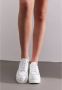 Cesare Gaspari Luxe Platform Sneakers White Dames - Thumbnail 6