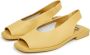 Cesare Gaspari Luxe Platte Sandalen Geel Yellow Dames - Thumbnail 3