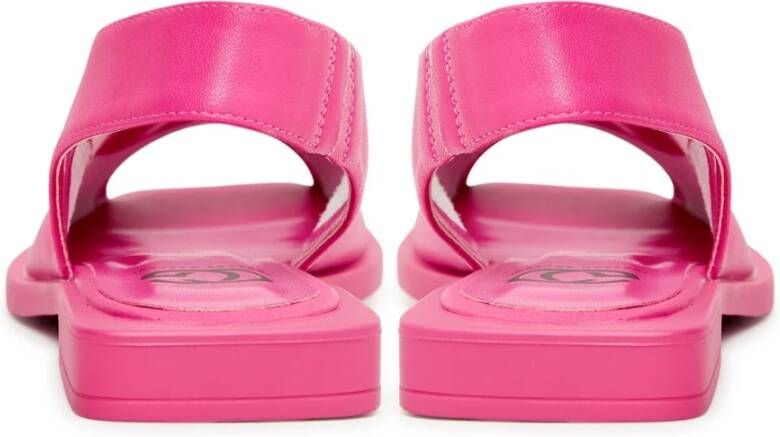 Cesare Gaspari Luxe Platte Sandalen Pink Dames