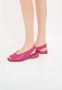 Cesare Gaspari Luxe Platte Sandalen Pink Dames - Thumbnail 8