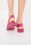 Cesare Gaspari Luxe Platte Sandalen Pink Dames - Thumbnail 9