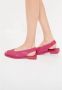 Cesare Gaspari Luxe Platte Sandalen Pink Dames - Thumbnail 10