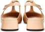 Cesare Gaspari Elegante Slingback Pumps Beige Dames - Thumbnail 3