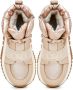 Cesare Gaspari Winter Enkellaars Sneakers Beige Dames - Thumbnail 4