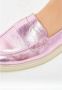 Cesare Gaspari Metallic Pink Loafers met Chunky Sole Pink Dames - Thumbnail 6