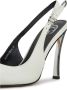 Cesare Gaspari Metallic Stiletto Heel Pumps Wit White Dames - Thumbnail 3