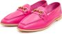 Cesare Gaspari Hoogwaardige leren loafers Fucsia Pink Dames - Thumbnail 3