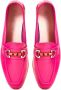 Cesare Gaspari Hoogwaardige leren loafers Fucsia Pink Dames - Thumbnail 7