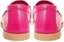 Cesare Gaspari Hoogwaardige leren loafers Fucsia Pink Dames - Thumbnail 9