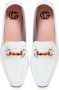 Cesare Gaspari Moderne Leren Loafers Wit White Dames - Thumbnail 6