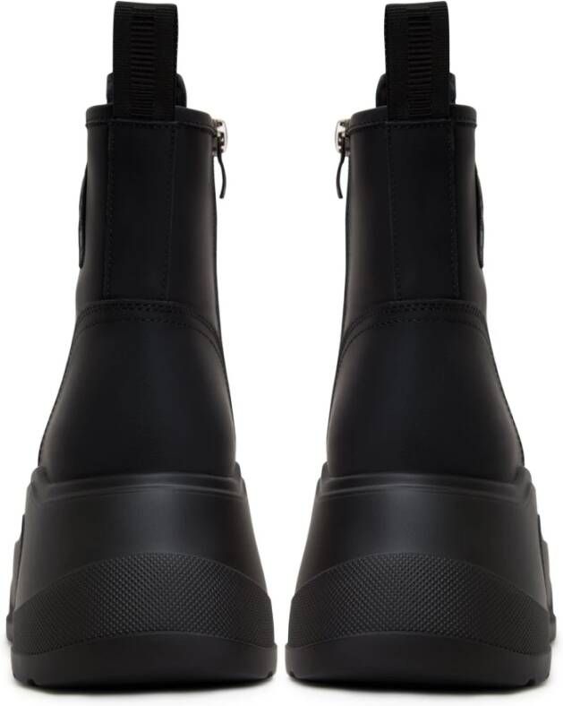 Cesare Gaspari Moderne Platform Enkellaarzen Black Dames