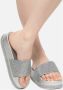 Cesare Gaspari Platform Flip Flops Zilver Gray Dames - Thumbnail 4