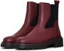 Cesare Gaspari Platform Klassieke Enkellaarzen Bordeaux Red Dames - Thumbnail 3