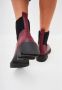 Cesare Gaspari Platform Klassieke Enkellaarzen Bordeaux Red Dames - Thumbnail 9