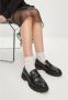 Cesare Gaspari Platform Loafers Mariana Black Dames - Thumbnail 10