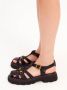 Cesare Gaspari Platform Sandalen Zwart Black Dames - Thumbnail 9