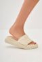 Cesare Gaspari Platform Slippers Beige Dames - Thumbnail 6