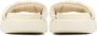 Cesare Gaspari Platform Slippers Beige Dames - Thumbnail 7