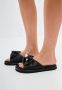 Cesare Gaspari Platform Slippers Fernanda Zwart Black Dames - Thumbnail 8