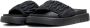 Cesare Gaspari Platform Slippers Zwart Black Dames - Thumbnail 2