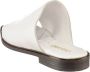 Cesare Gaspari Platte zool slide sandalen White Dames - Thumbnail 5