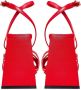 Cesare Gaspari Rode Chunky Comfort Sandalen Red Dames - Thumbnail 5