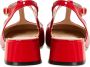 Cesare Gaspari Rode Slingback Pumps Irina Red Dames - Thumbnail 4