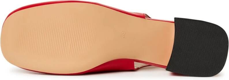 Cesare Gaspari Rode Slingback Pumps Irina Red Dames